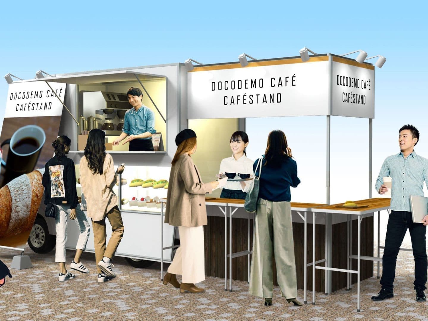 オープンカフェ